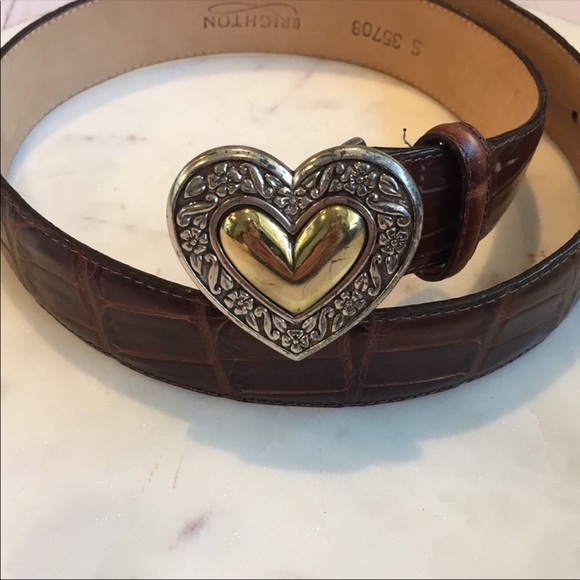Sale! Brighton leather heart belt - Picture 6 of 9
